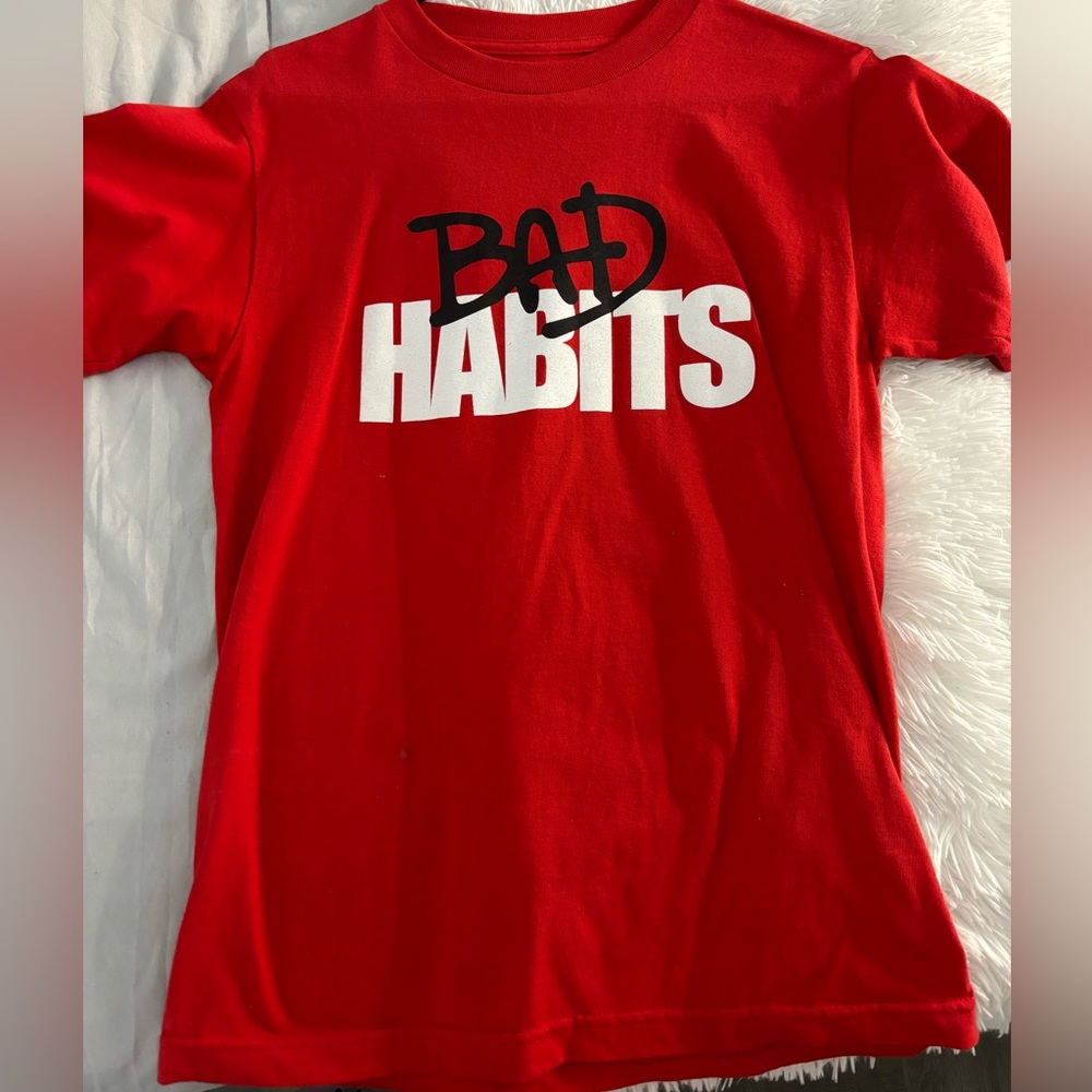 Bad habits vlone tshirt